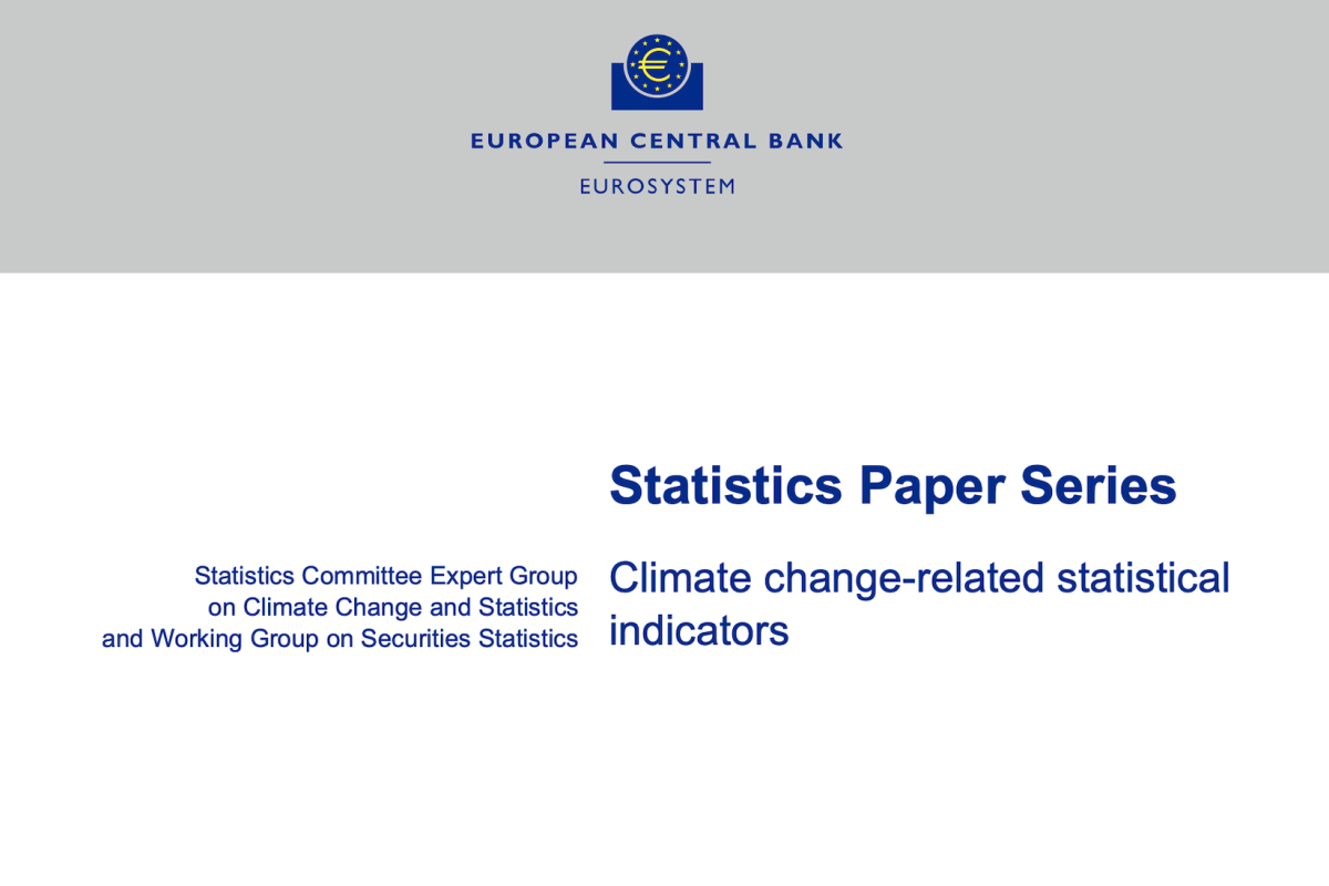Climate change-related statistical indicators