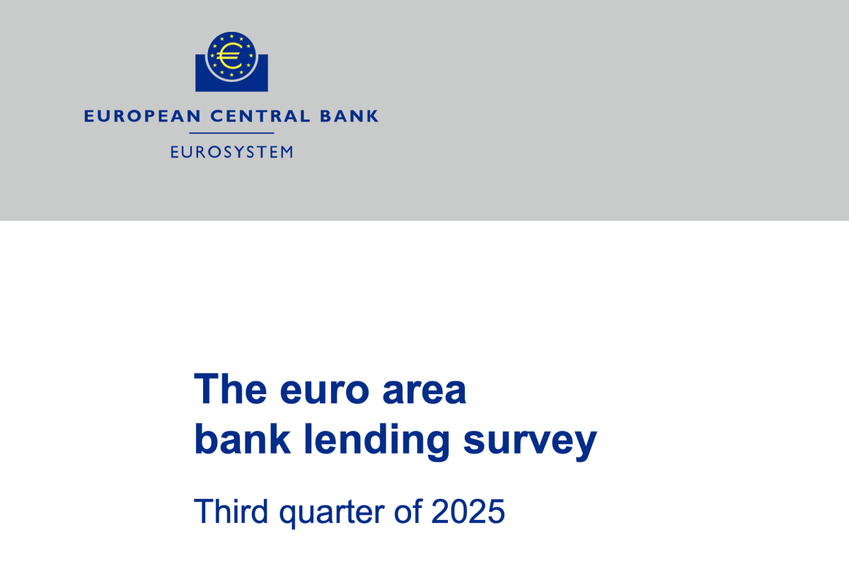 ECB Bank Lending Survey – Ottobre 2025: un quadro aggiornato delle condizioni di credito nell’area euro